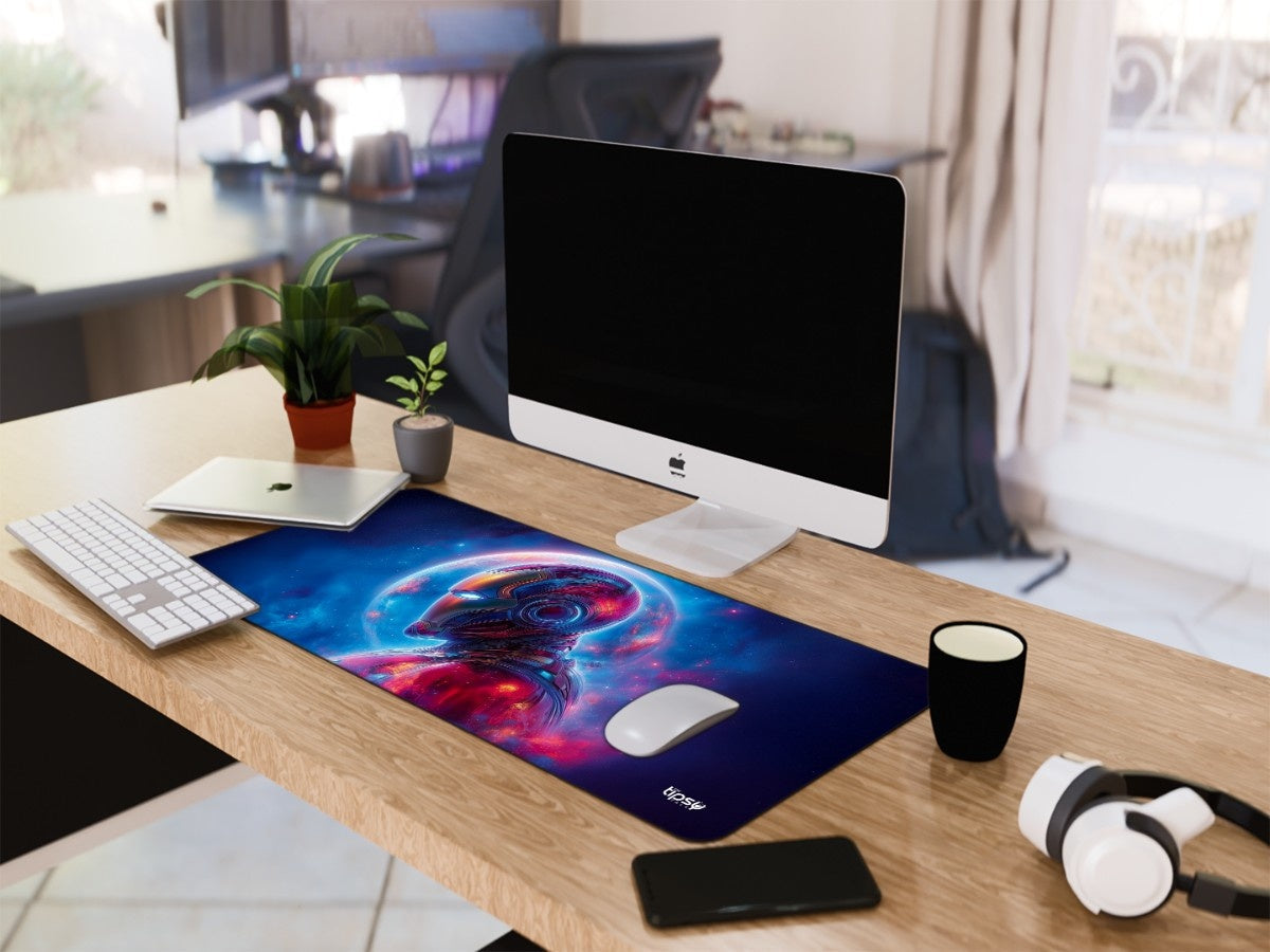 "Iron Man Digital Illustration" Gaming Mousepad Elevate Your Gaming Experience