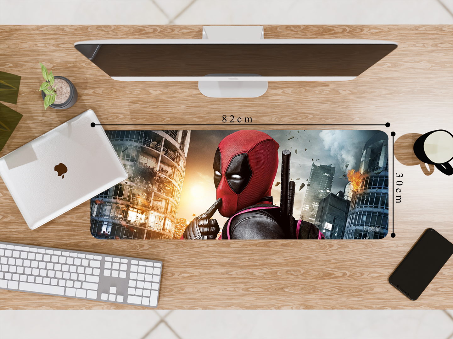 "DeadPool" Gaming Mousepad – Elevate Your Gaming Experience the Marvel Style