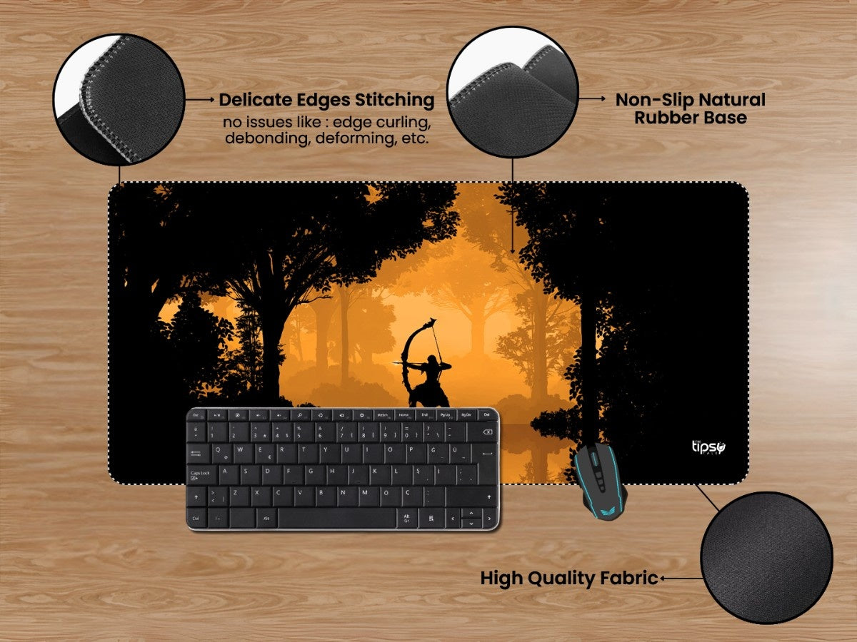 "Elden Ring Orange Landscape " Gaming Mousepad Elevate Your Gaming Experience