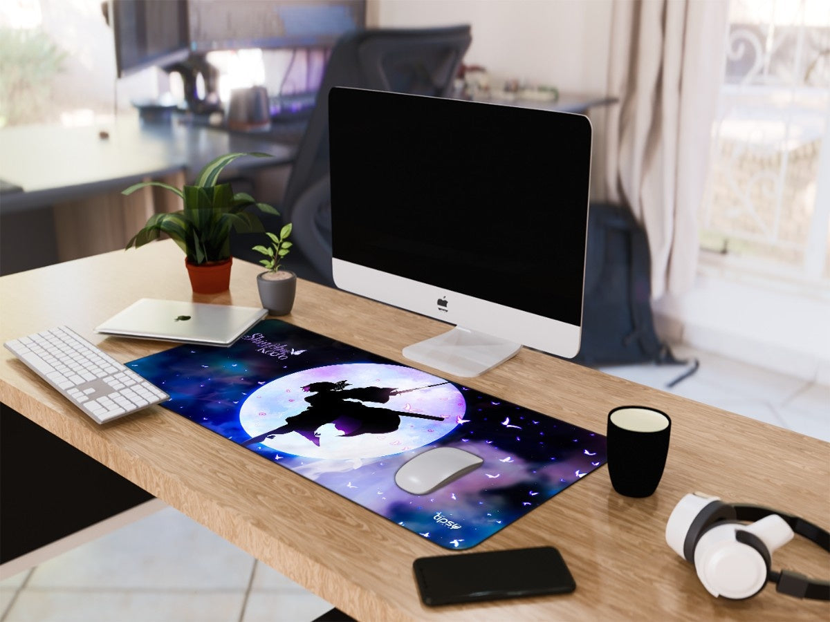 "Shinobu backlight of the moonlight" Gaming Mousepad Elevate Your Gaming Experience