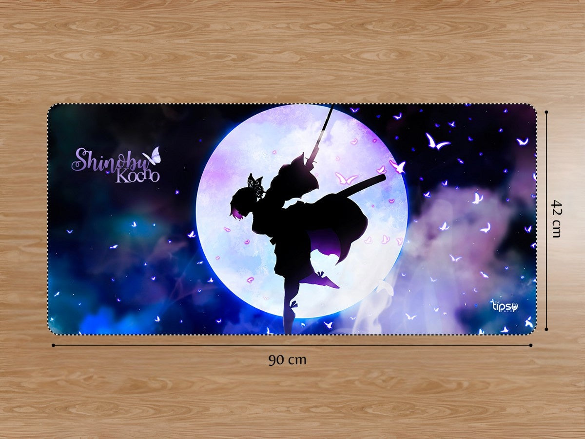 "Shinobu backlight of the moonlight" Gaming Mousepad Elevate Your Gaming Experience