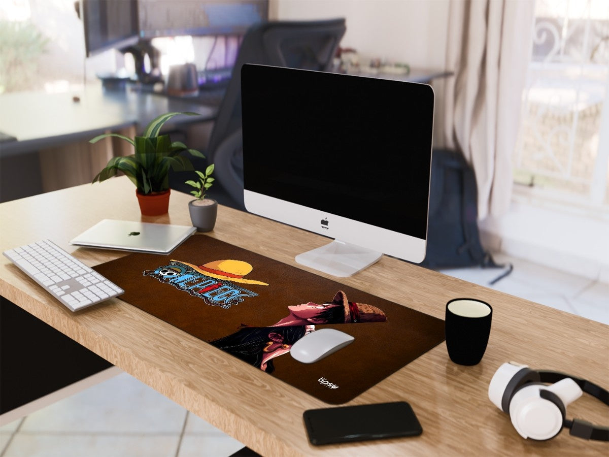 "Luffy and Boa " Gaming Mousepad Elevate Your Gaming Experience