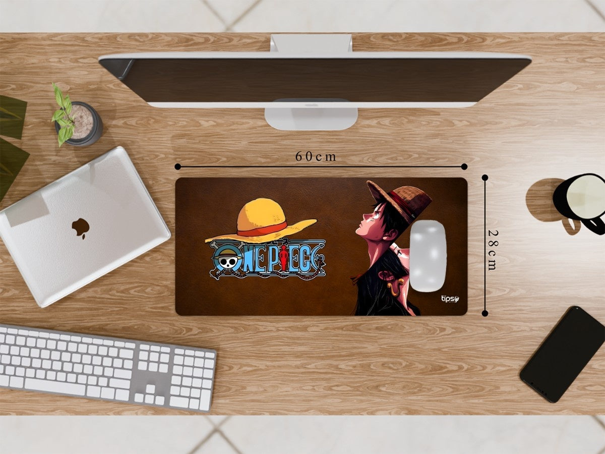 "Luffy and Boa " Gaming Mousepad Elevate Your Gaming Experience