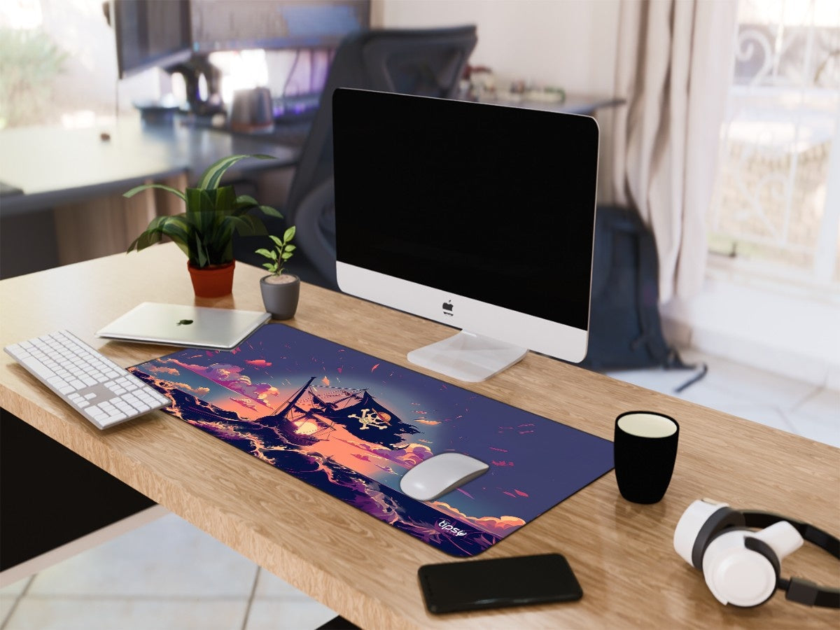 "Luffy's ship in One Piece" Gaming Mousepad Elevate Your Gaming Experience