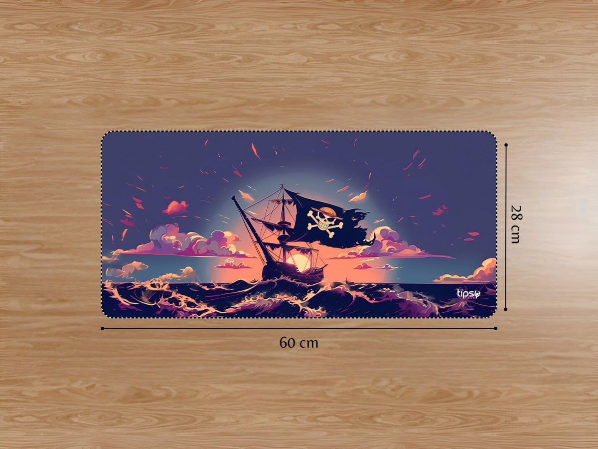 "Luffy's ship in One Piece" Gaming Mousepad Elevate Your Gaming Experience