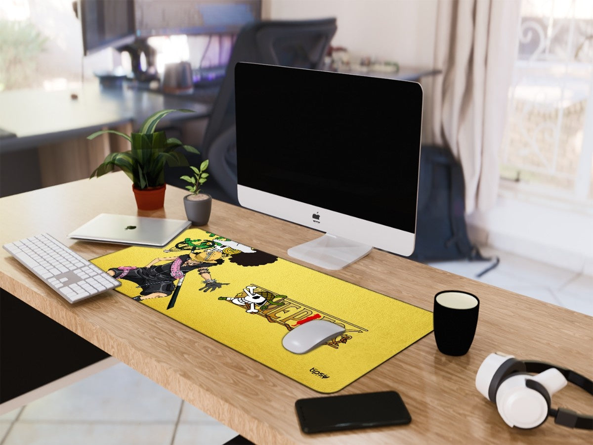 "Usopp One Piece" Gaming Mousepad Elevate Your Gaming Experience