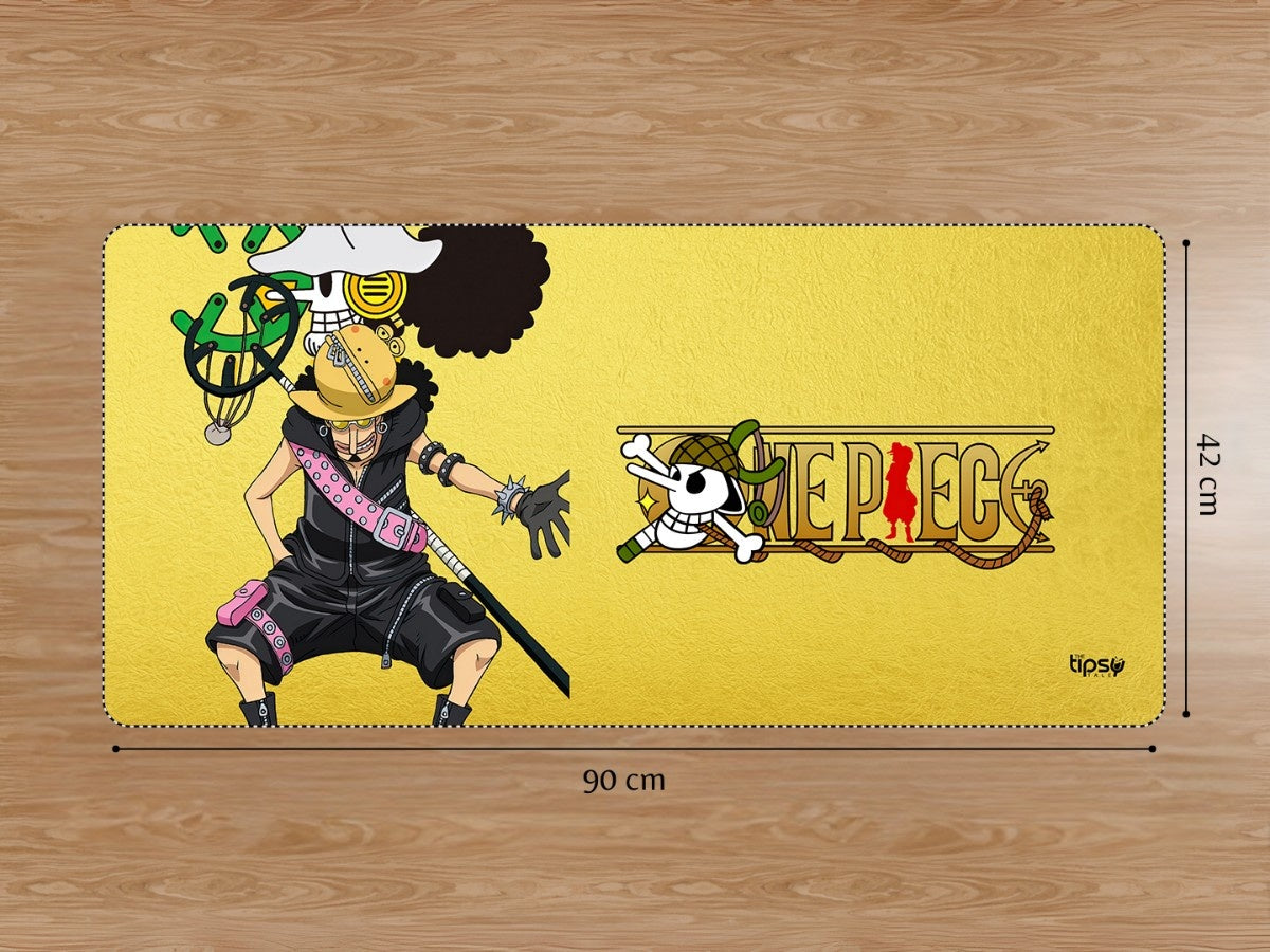"Usopp One Piece" Gaming Mousepad Elevate Your Gaming Experience