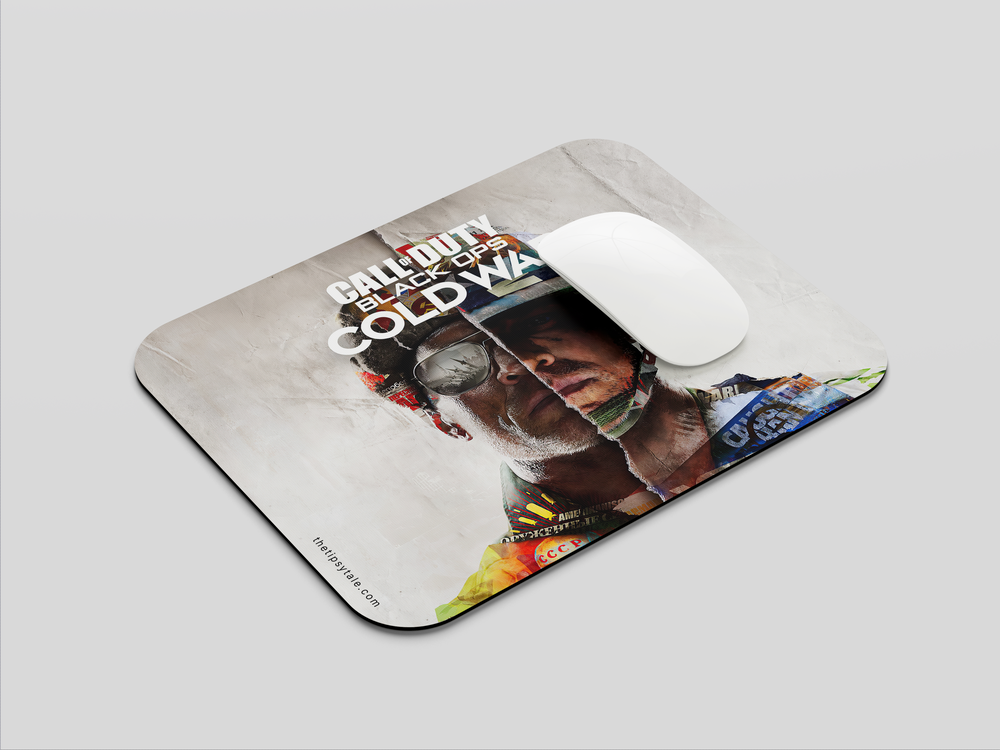 "CALL OF DUTY BLACKS OPS COLD WAR" Mousepad Enhance Your Workspace with Style