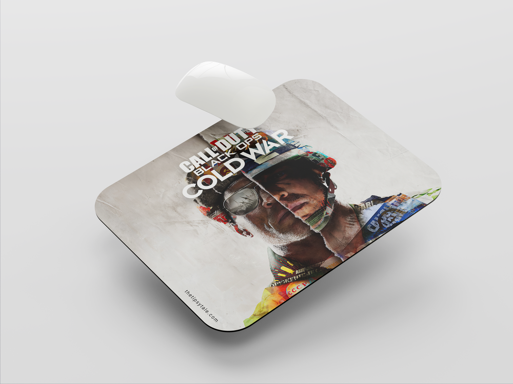 "CALL OF DUTY BLACKS OPS COLD WAR" Mousepad Enhance Your Workspace with Style