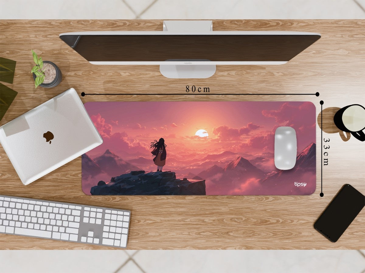 "Nezuko Kamado landscape" Gaming Mousepad Elevate Your Gaming Experience