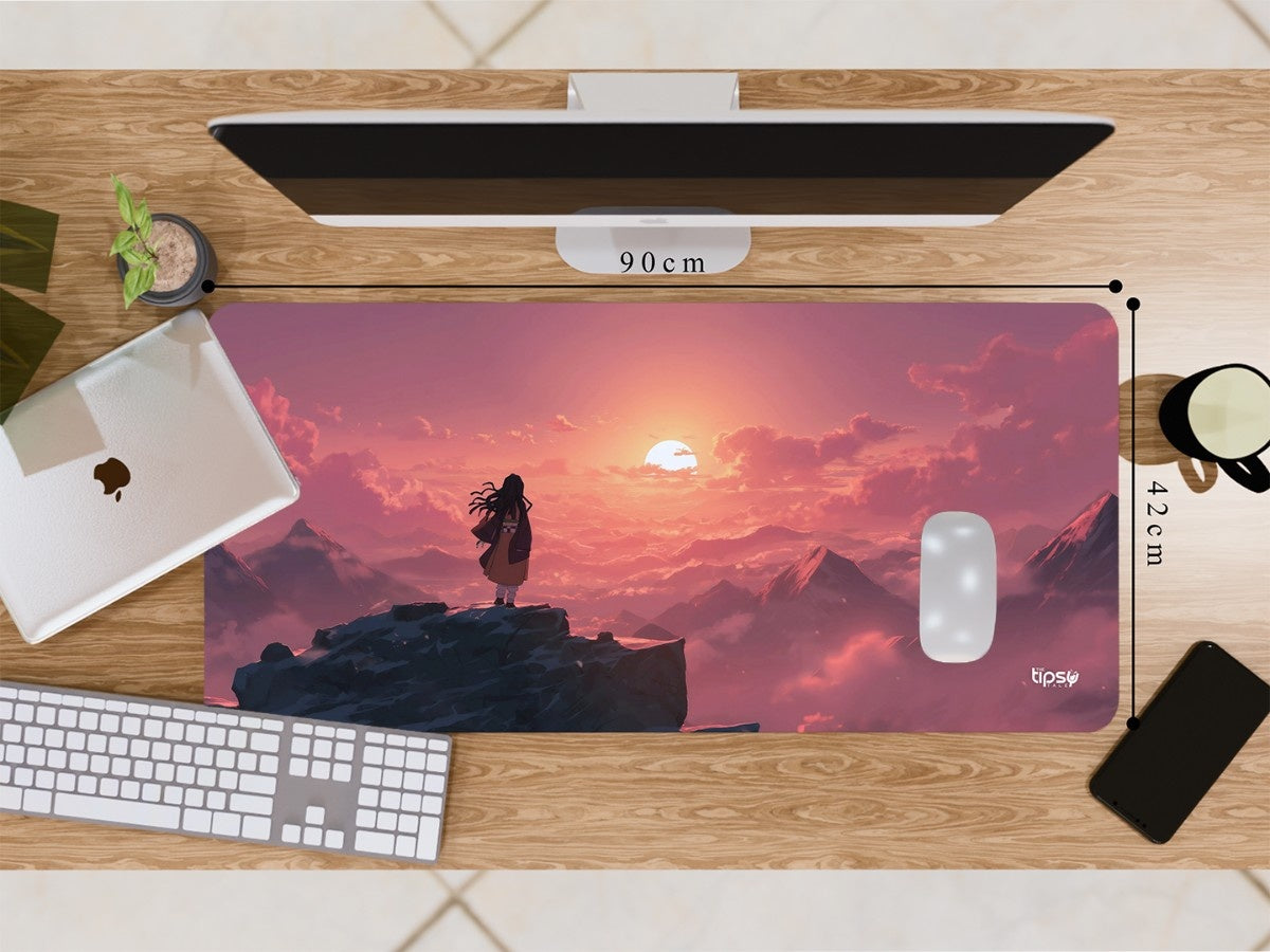 "Nezuko Kamado landscape" Gaming Mousepad Elevate Your Gaming Experience