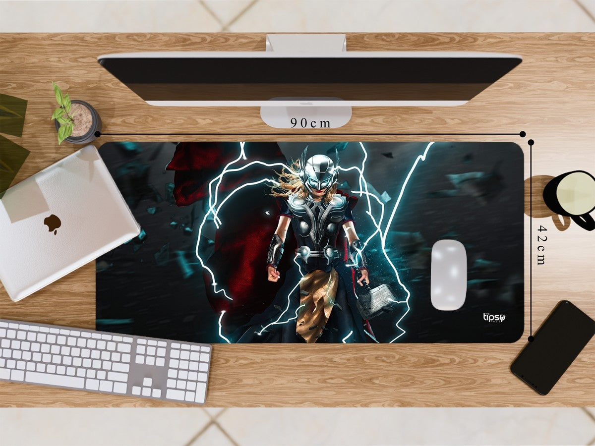 "Jane Foster with lighting" Gaming Mousepad Elevate Your Gaming Experience