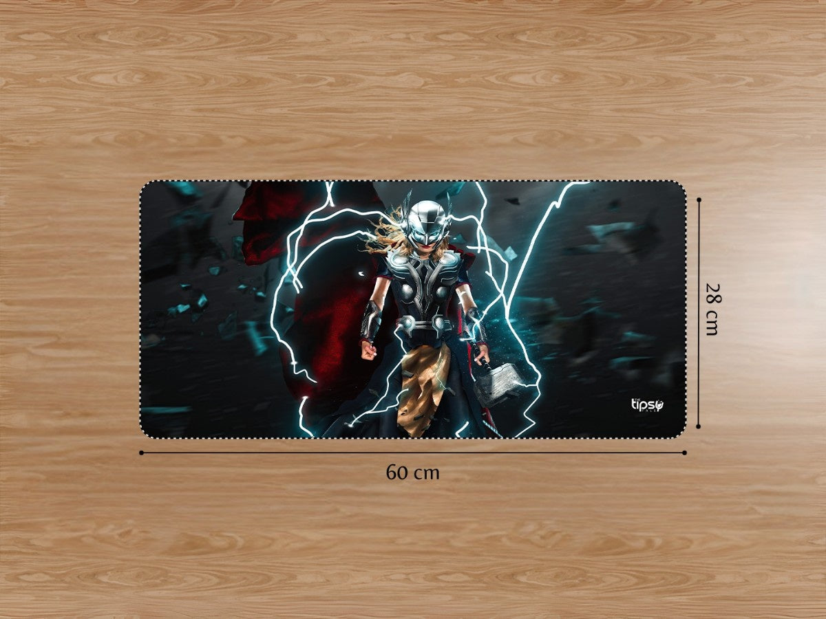 "Jane Foster with lighting" Gaming Mousepad Elevate Your Gaming Experience