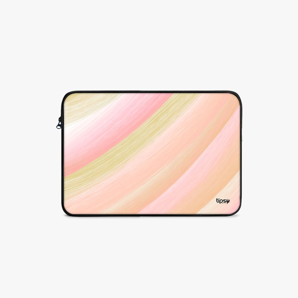 "Brush Abstract" Laptop Sleeves:Bold Modern Design for Every Size