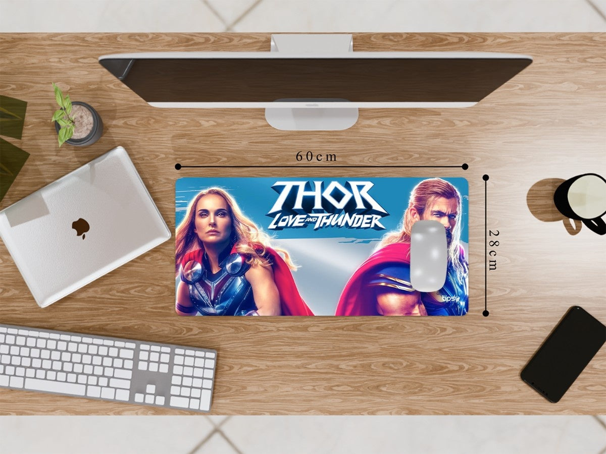 "Thor Love and Thunder" Gaming Mousepad Elevate Your Gaming Experience