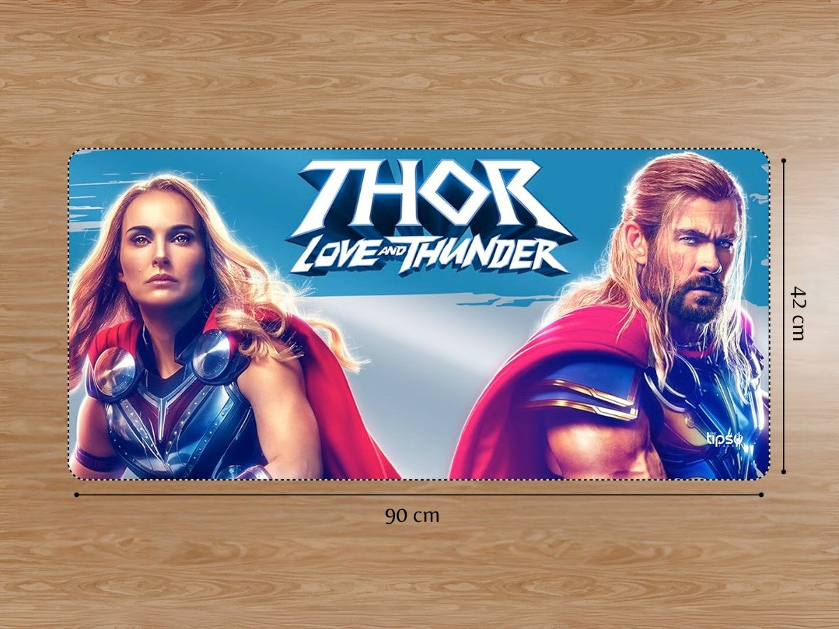 "Thor Love and Thunder" Gaming Mousepad Elevate Your Gaming Experience