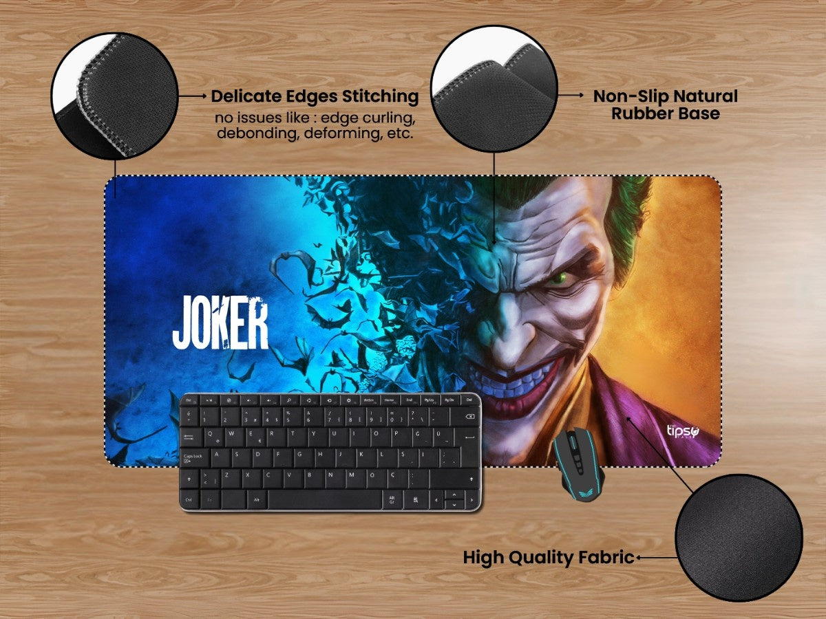 "Joker fading into bats" Gaming Mousepad Elevate Your Gaming Experience