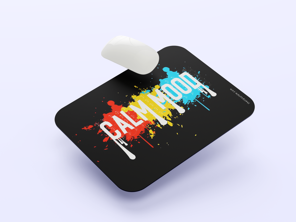 "Spalsh Calm Mood" Mousepad Enhance Your Workspace with Style
