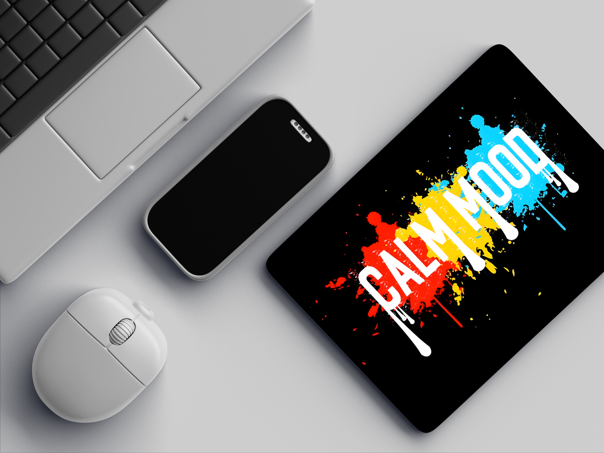 "Spalsh Calm Mood" Mousepad Enhance Your Workspace with Style