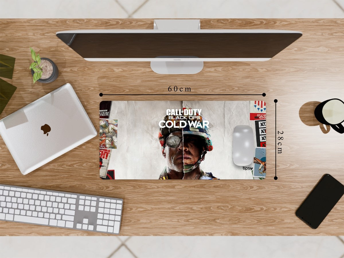 "Call of Duty Blacks Ops Cold War." Gaming Mousepad Elevate Your Gaming Experience