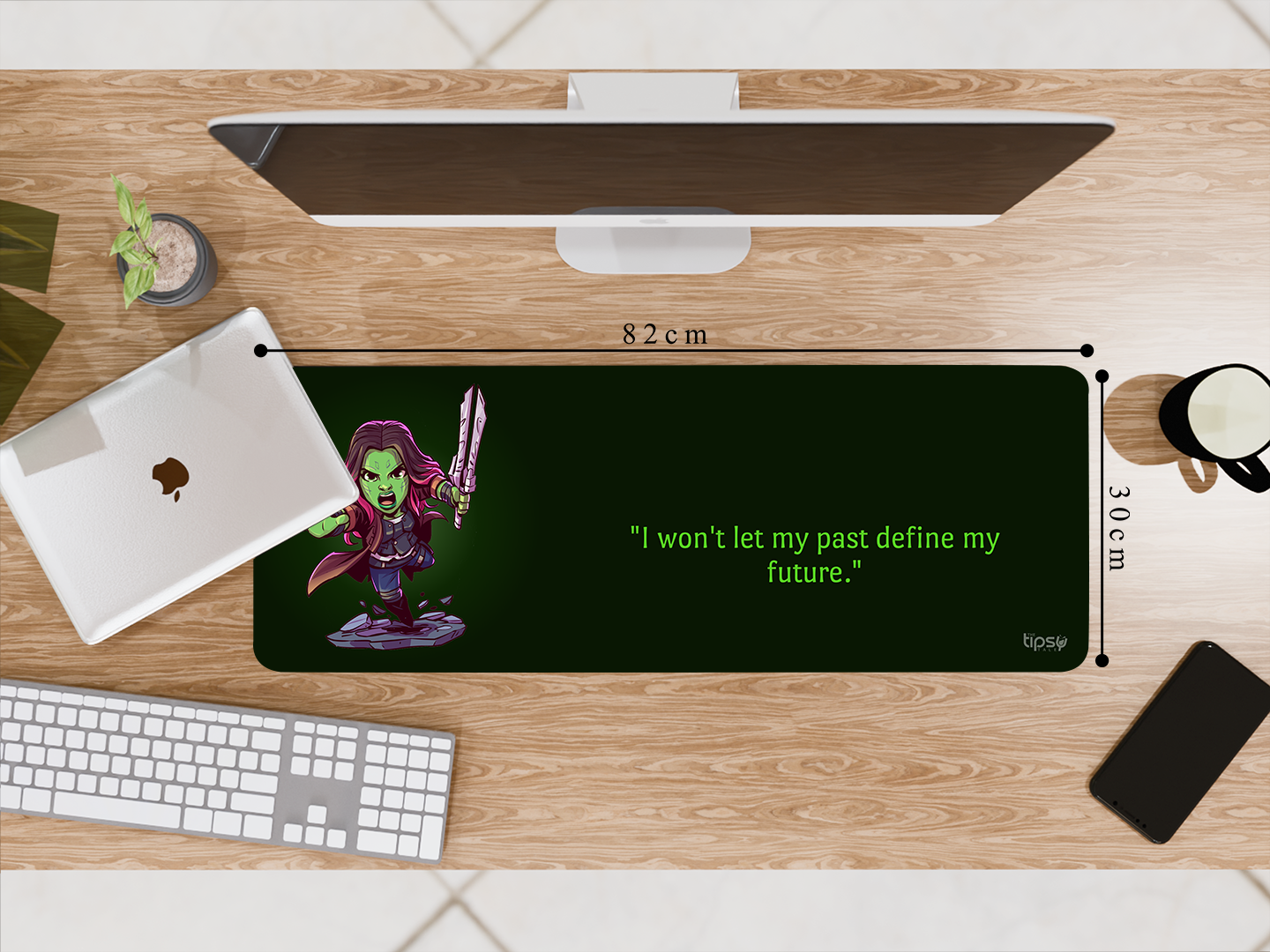 "Gamora" Gaming Mousepad Elevate Your Gaming Experience the Marvel Style