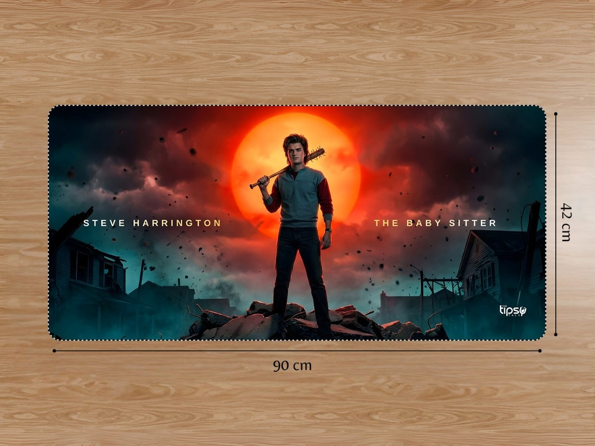 "STEVE AKA BABY SITTER" Gaming Mousepad Elevate Your Gaming Experience