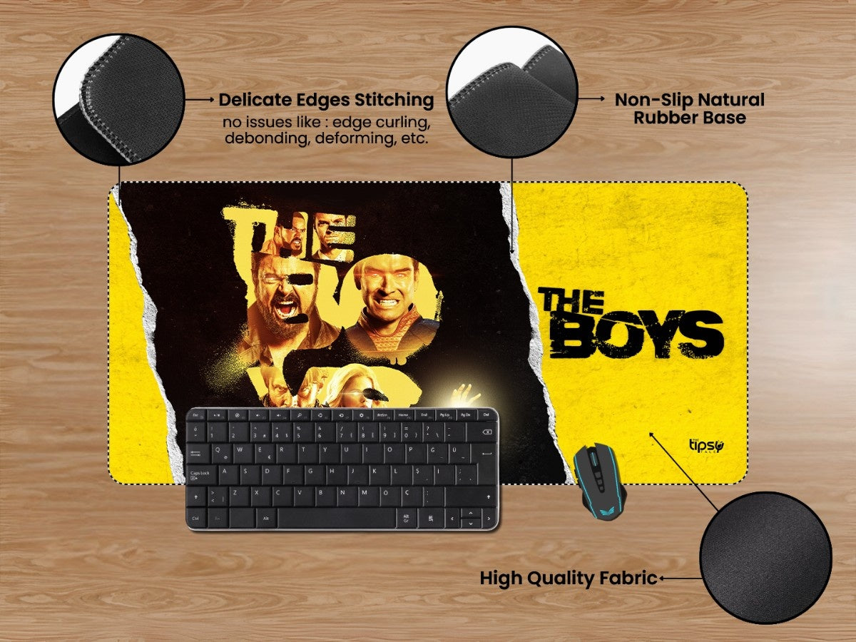 "THE BOYS" Gaming Mousepad Elevate Your Gaming Experience