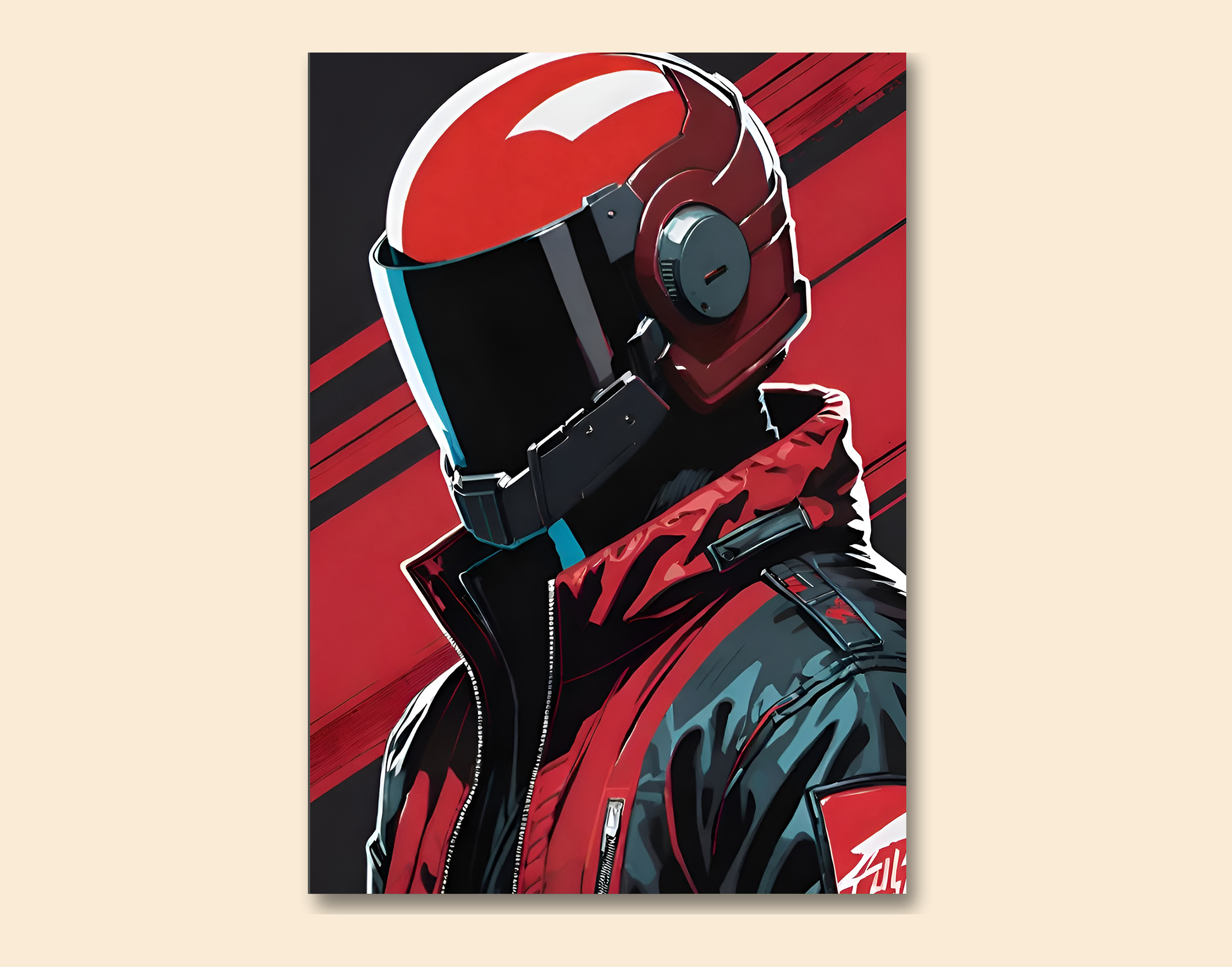 "ALERT: BINING IN THE WILD"- Shiny & Sturdy Metallic Poster  Art That Pops & Sticks