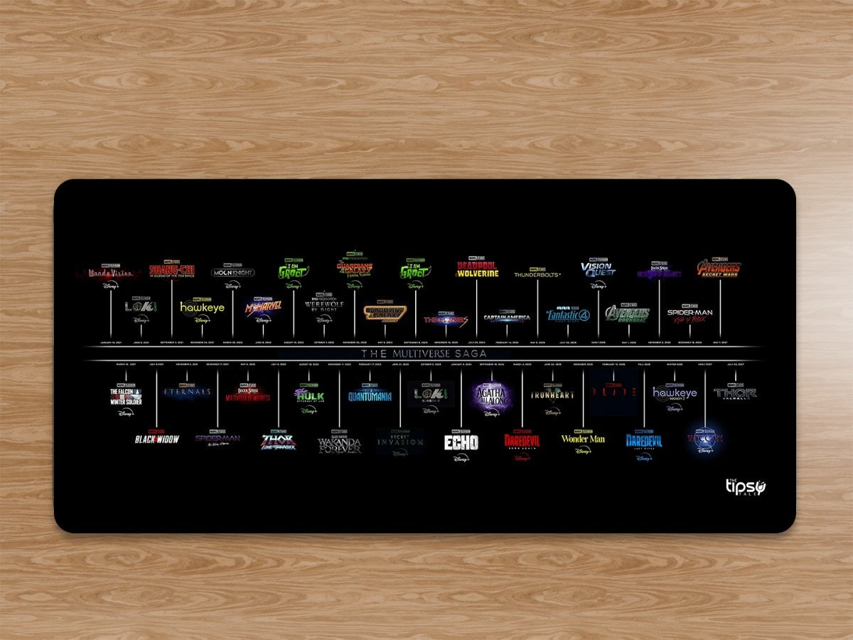 "THE MULTIVERSE SAGA - MARVEL" Gaming Mousepad Elevate Your Gaming Experience