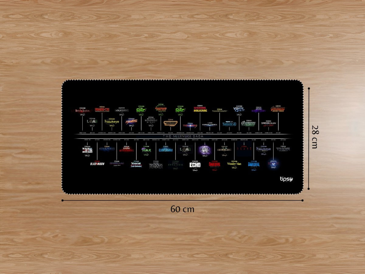 "THE MULTIVERSE SAGA - MARVEL" Gaming Mousepad Elevate Your Gaming Experience