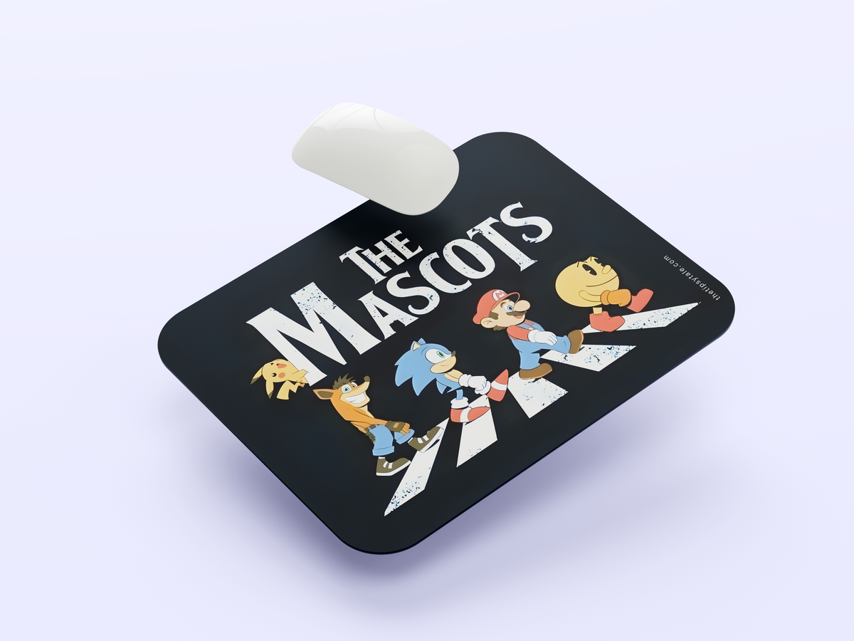 "The Mascots" Mousepad Enhance Your Workspace with Style