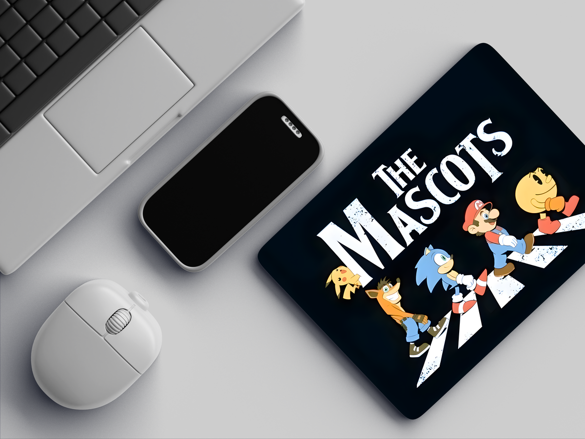 "The Mascots" Mousepad Enhance Your Workspace with Style