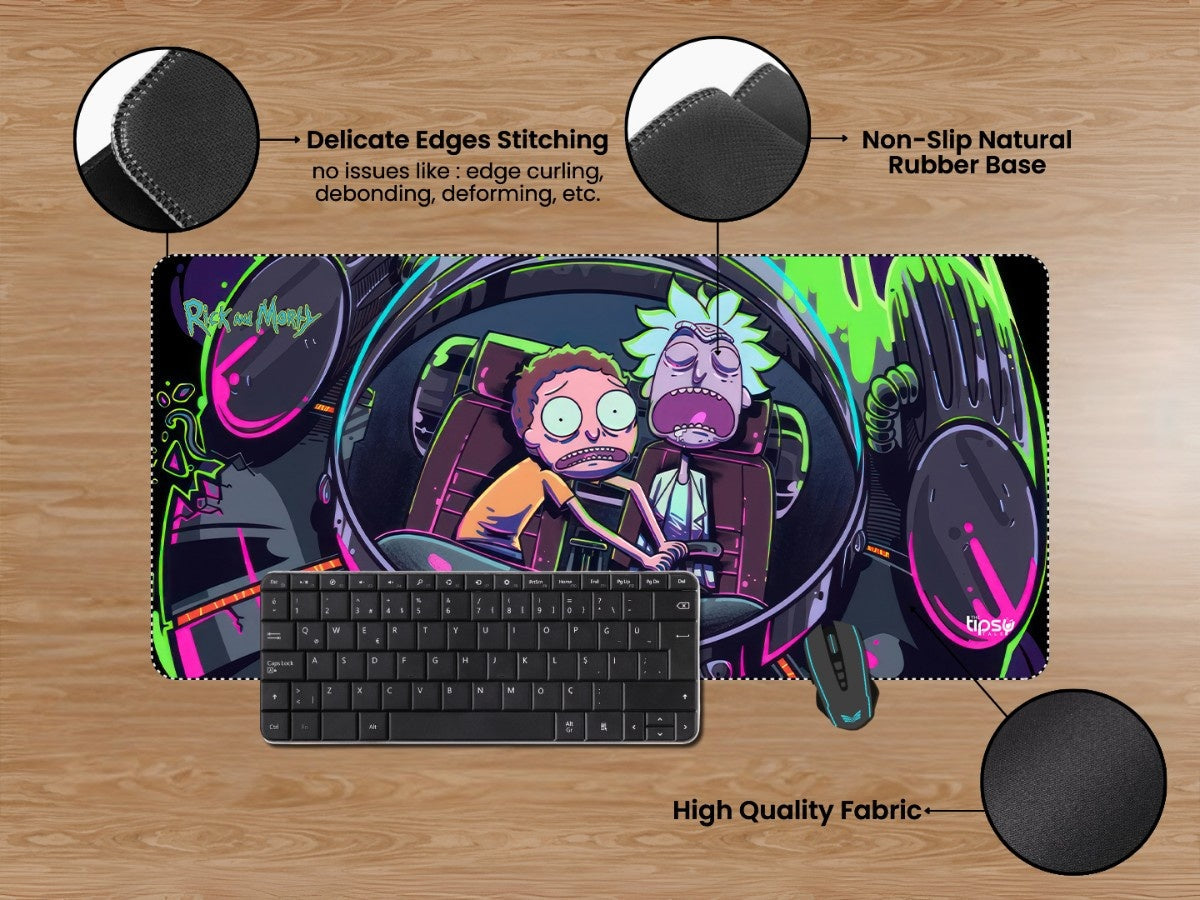 "RICK & MORTY - THE SERIES" Gaming Mousepad Elevate Your Gaming Experience