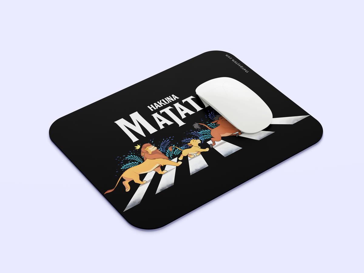 "Hakuna Matata" Mousepad Enhance Your Workspace with Style