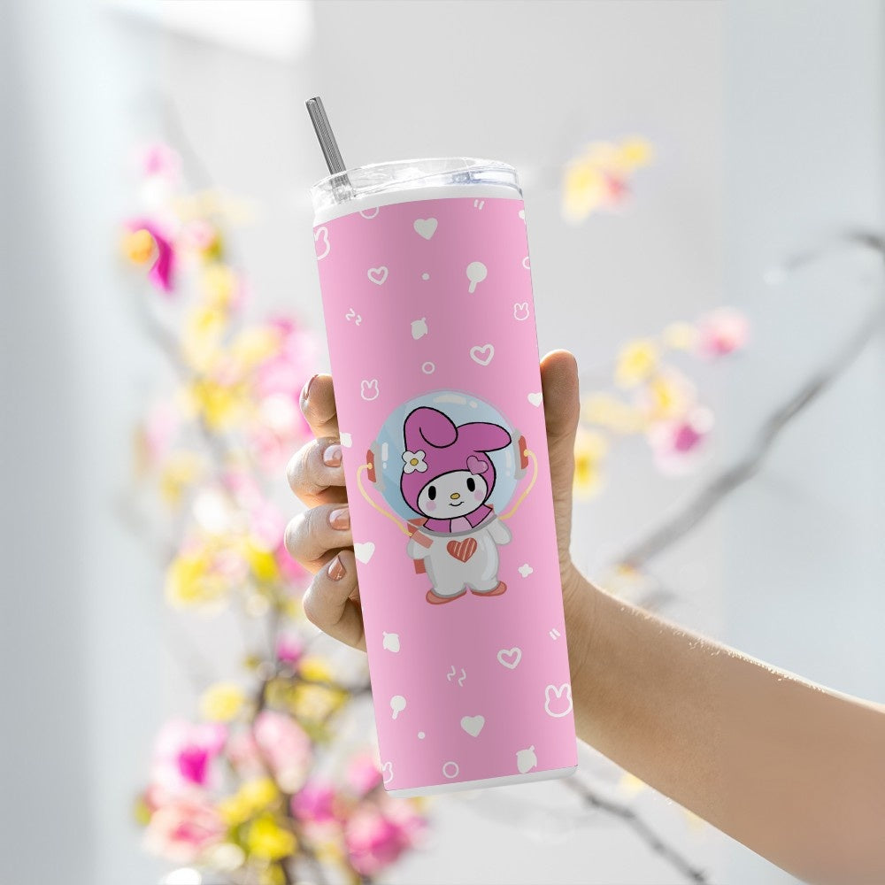 "Hello Kitty: My Melody" Tumbler with Metal Straw