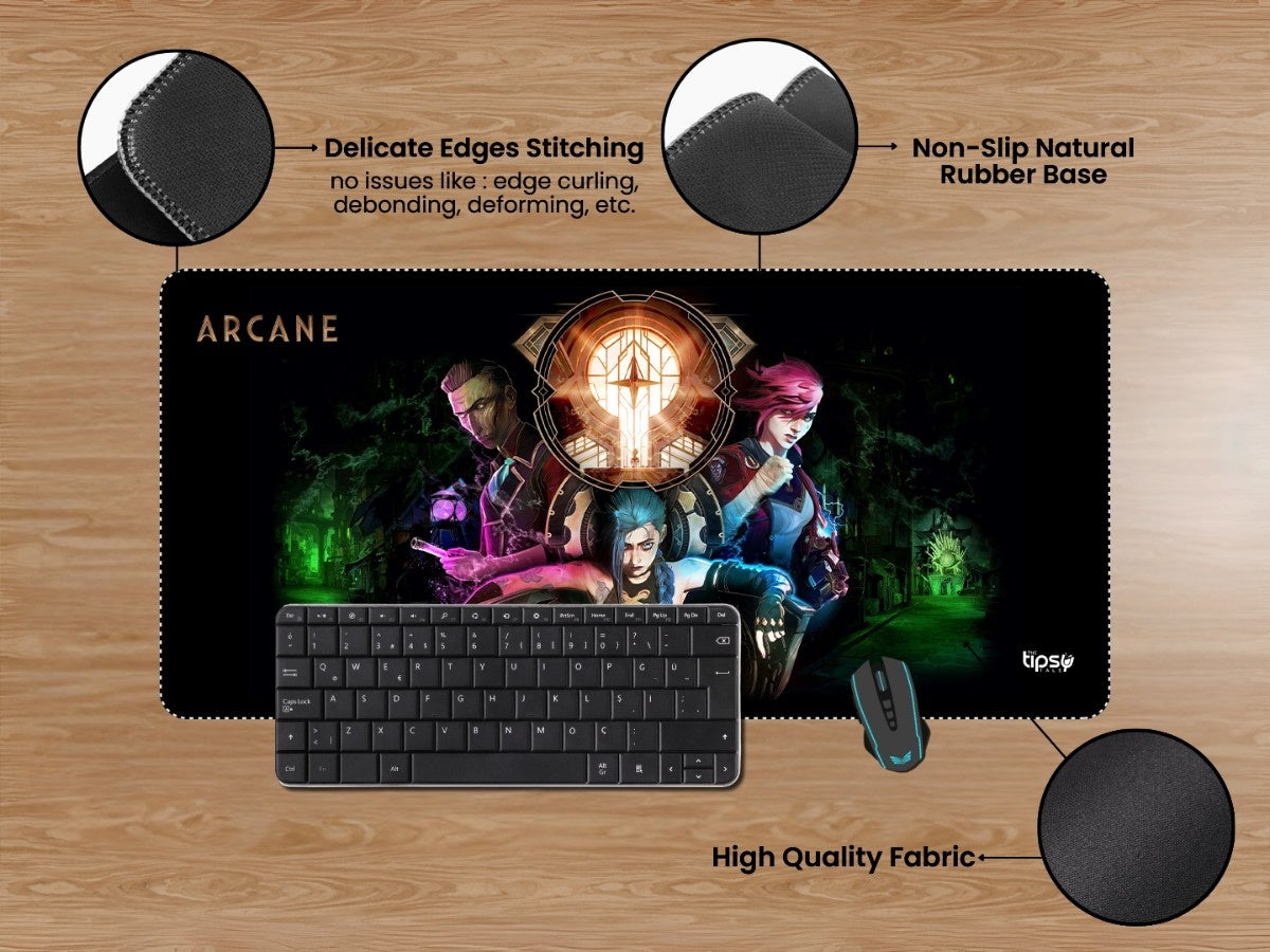 "ARCANE - VOLUME 2" Gaming Mousepad Elevate Your Gaming Experience