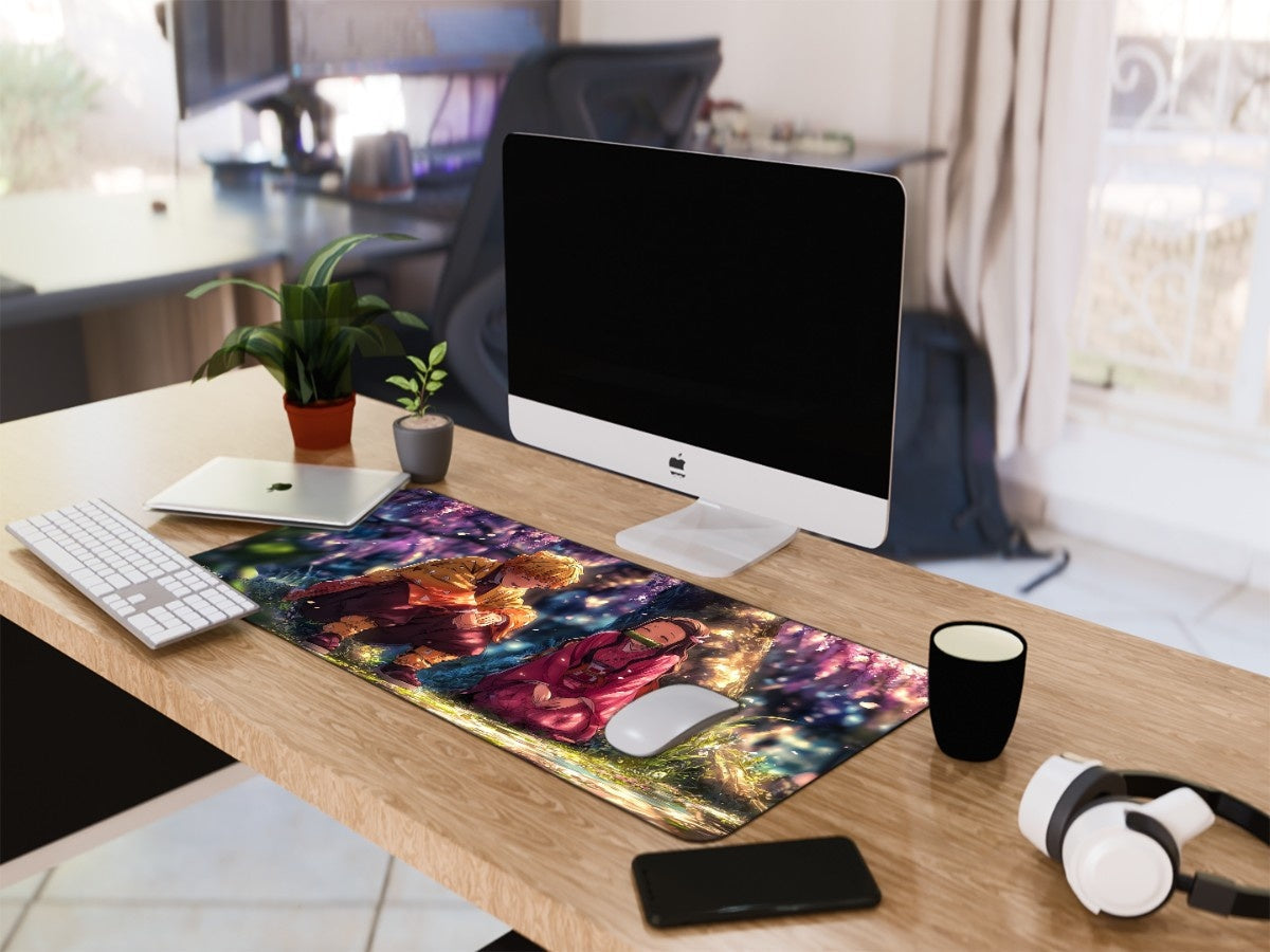 " ZENITTSU AND NEZUKO - DEMON SLAYER" Gaming Mousepad Elevate Your Gaming Experience