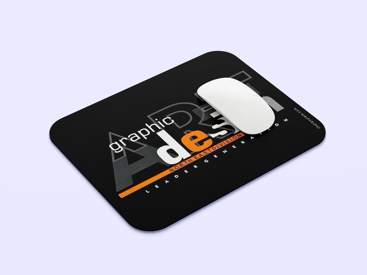 "ART - Graphic Design" Mousepad Enhance Your Workspace with Style