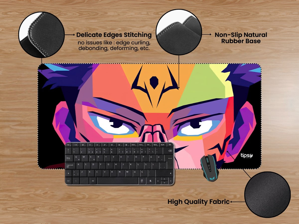 "RYOMEN SUKUNA" Gaming Mousepad Elevate Your Gaming Experience