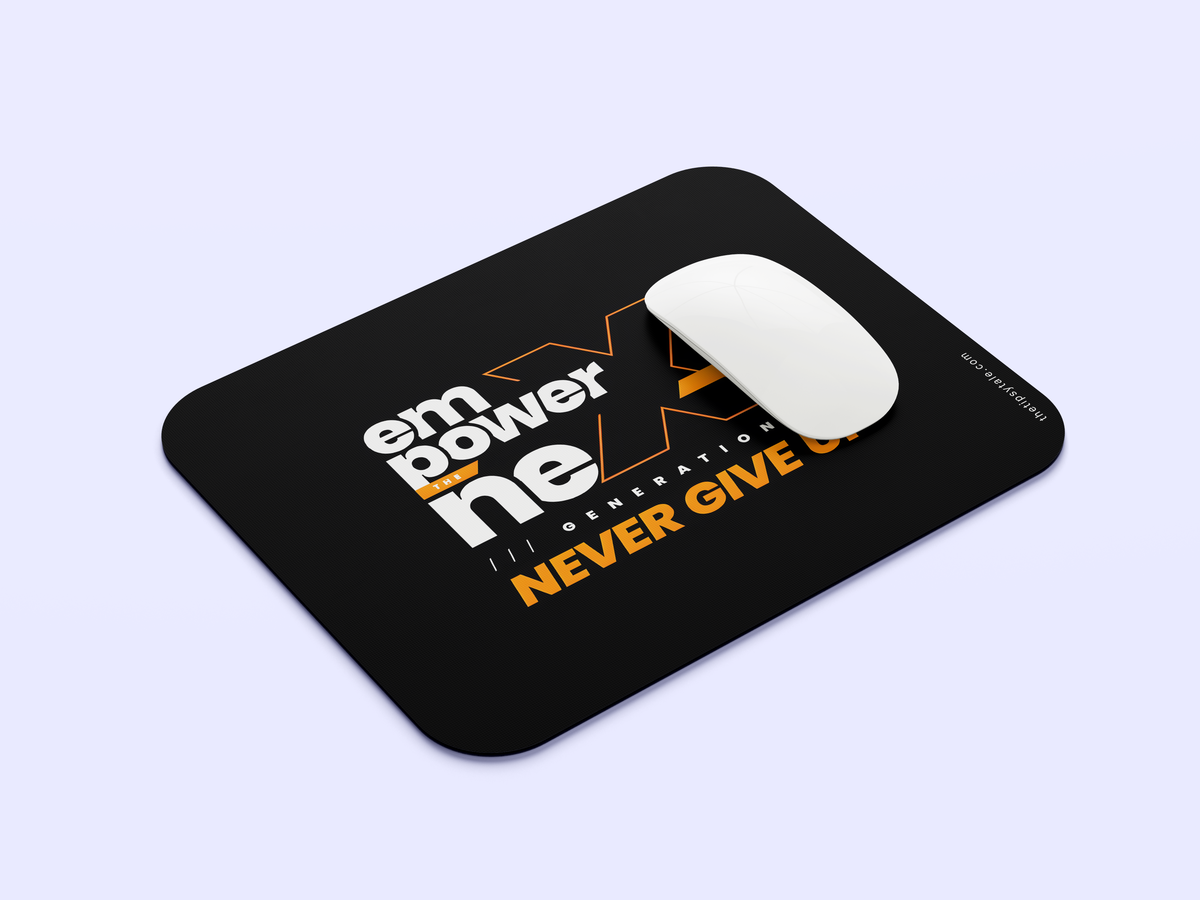 "Empower The Next" Mousepad Enhance Your Workspace with Style