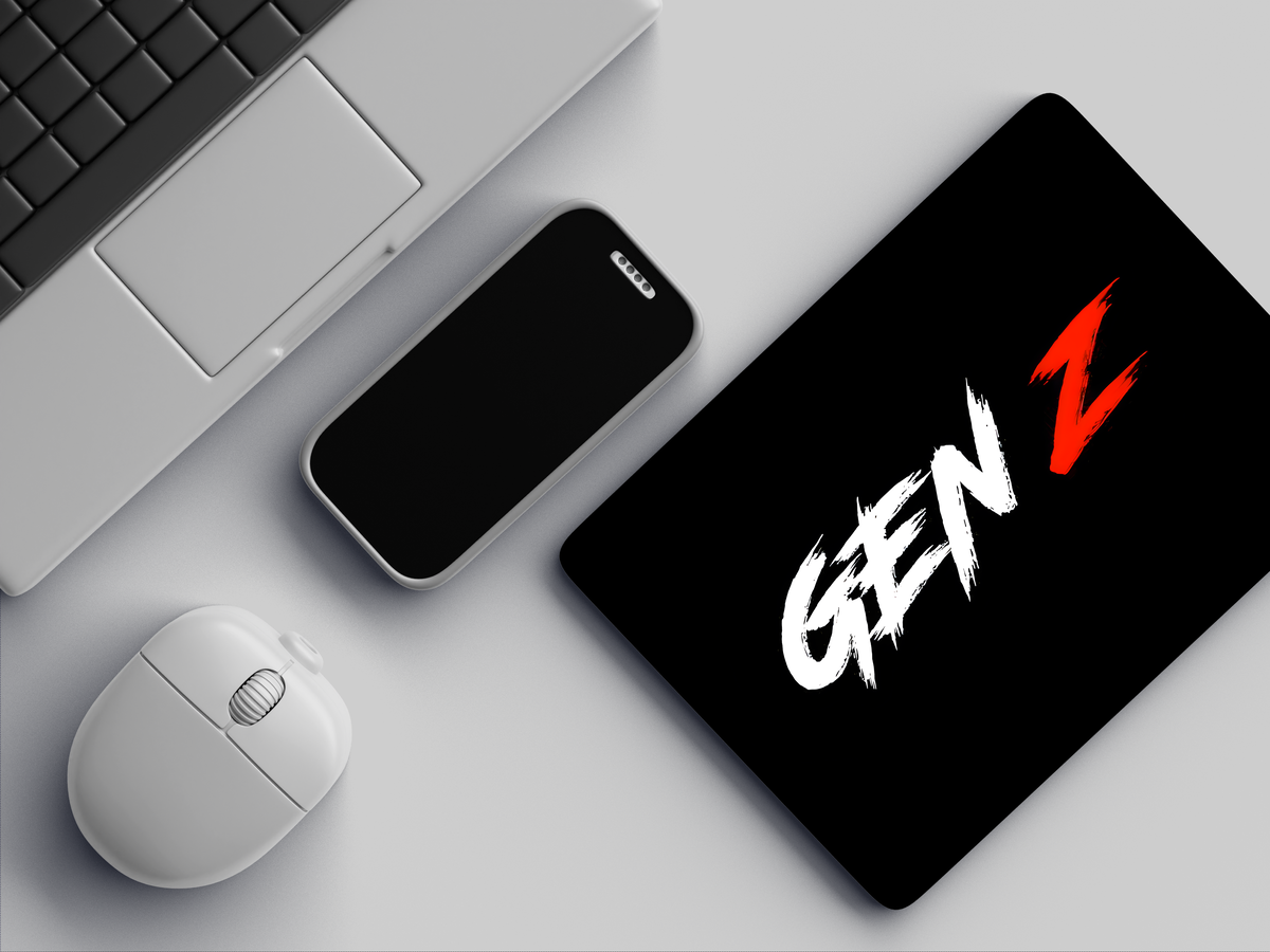 "GEN Z" Mousepad Enhance Your Workspace with Style