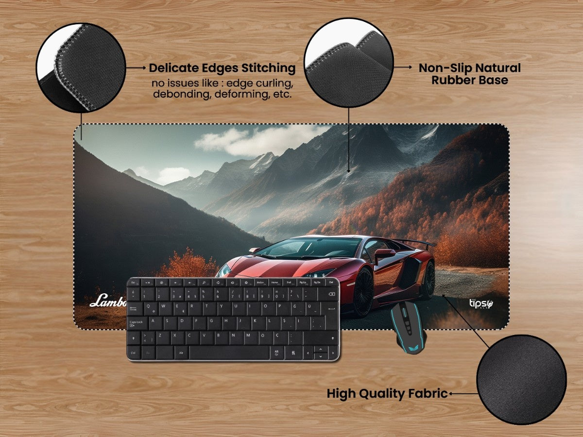 "LAMBORGINI " Gaming Mousepad Elevate Your Gaming Experience