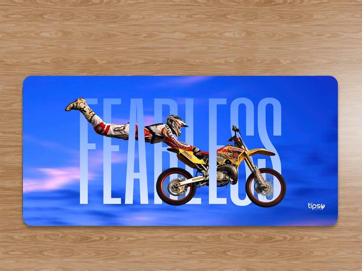 "FEARLESS" Gaming Mousepad Elevate Your Gaming Experience