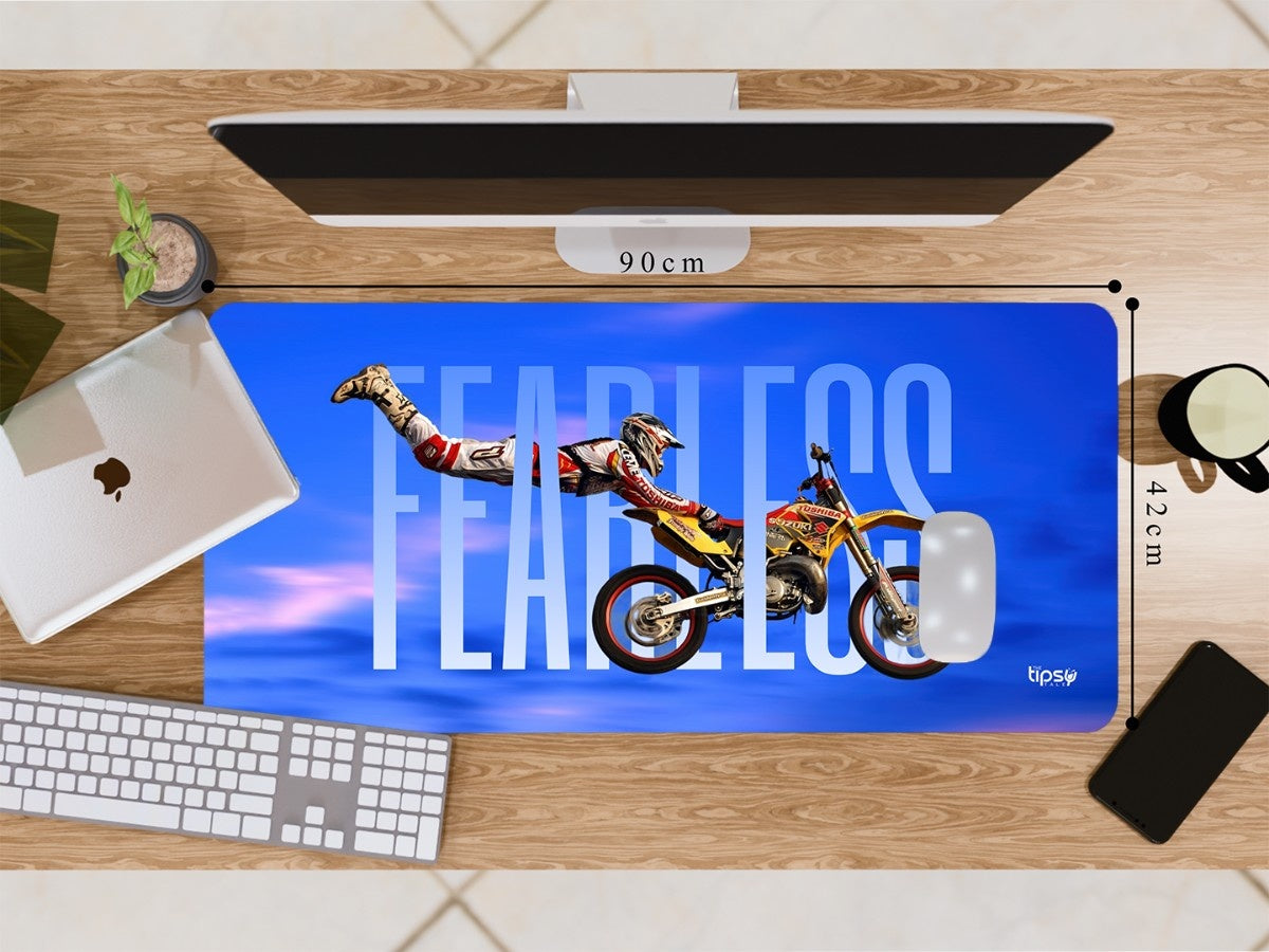 "FEARLESS" Gaming Mousepad Elevate Your Gaming Experience