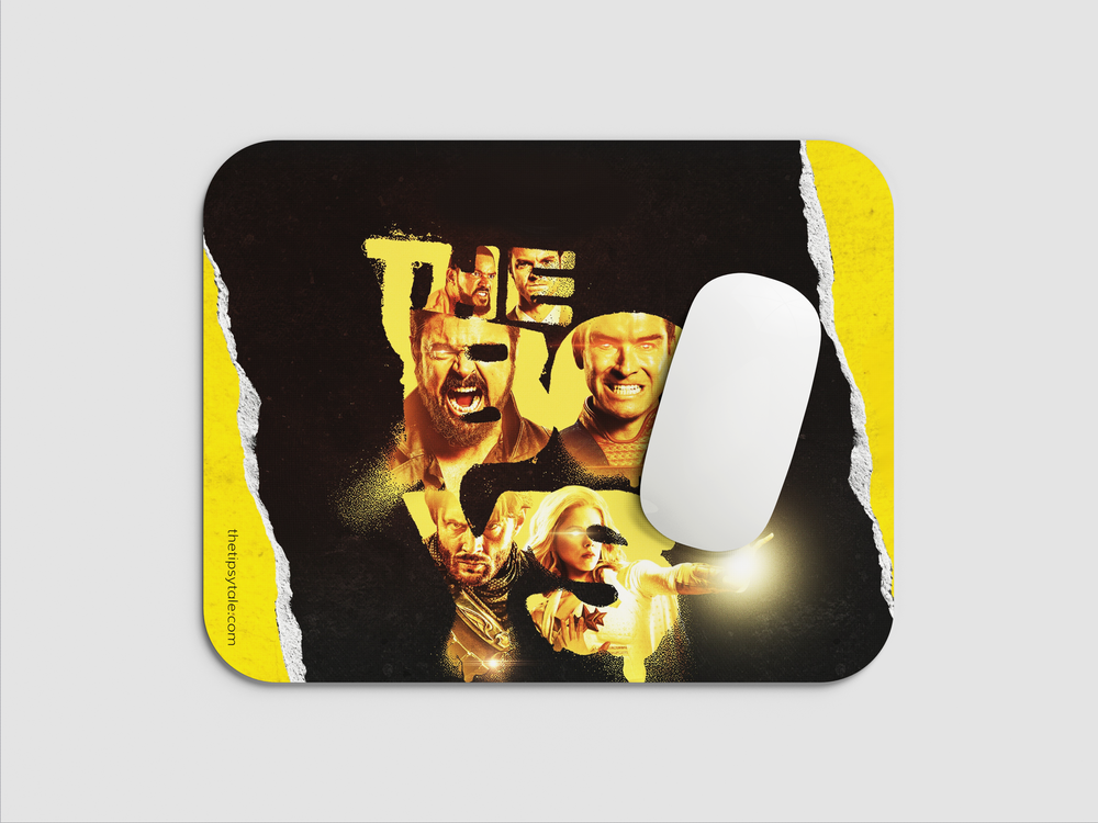 "THE BOYS SEASON 1" Mousepad Enhance Your Workspace with Style