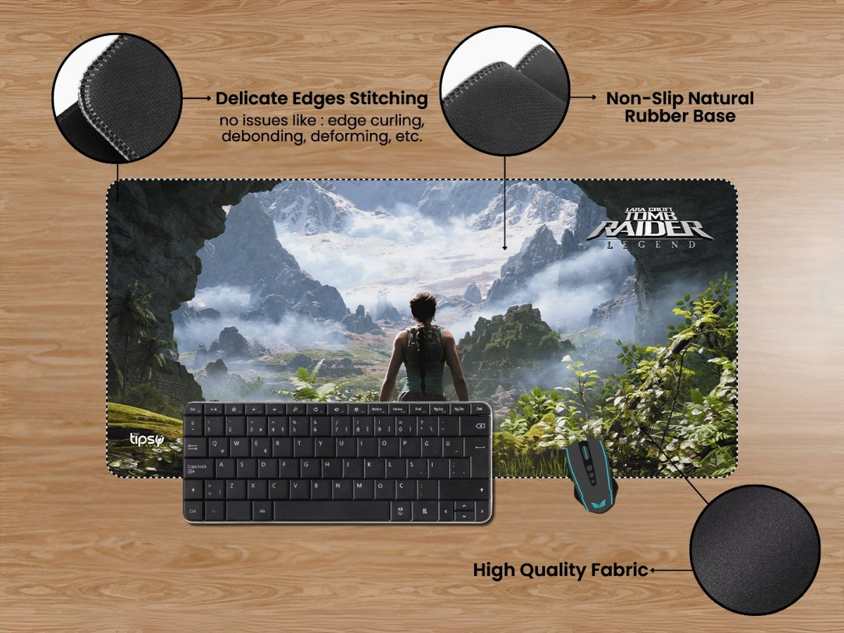 "LARA CROFT - TOMB RAIDER" Gaming Mousepad Elevate Your Gaming Experience