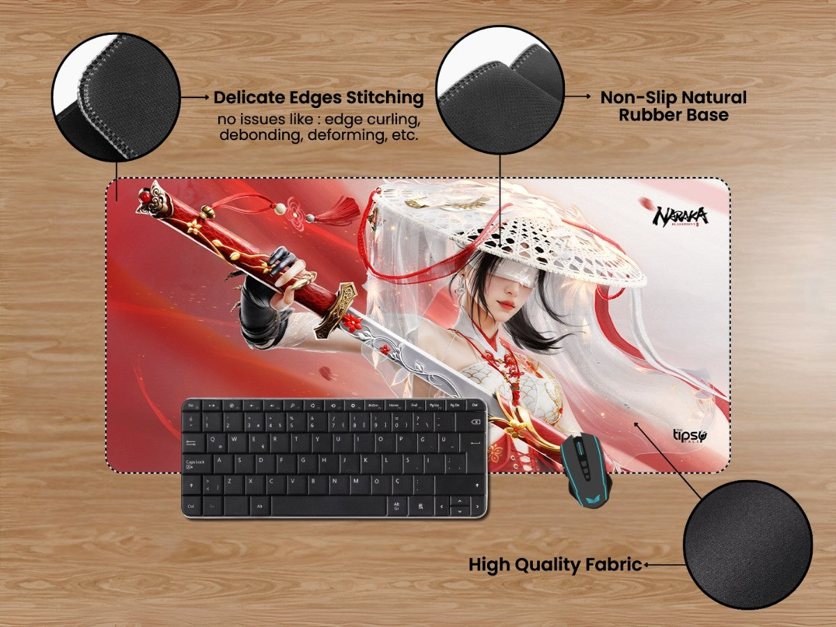 "VIPER NING - NARAKA" Gaming Mousepad Elevate Your Gaming Experience