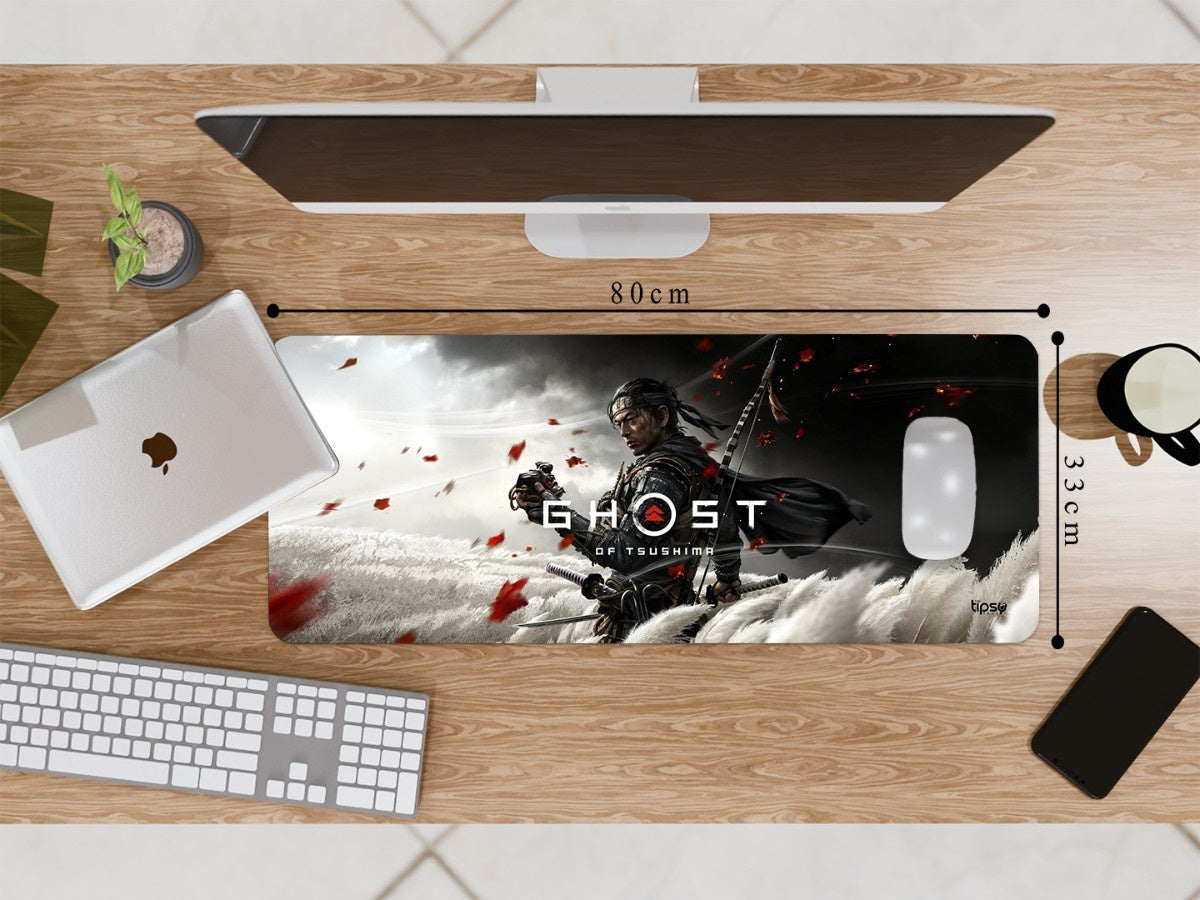 "GHOST OF TSUSHIMA" Gaming Mousepad Elevate Your Gaming Experience