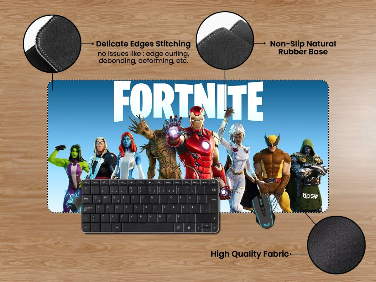 "FORTNITE - MARVEL EDITION" Gaming Mousepad Elevate Your Gaming Experience