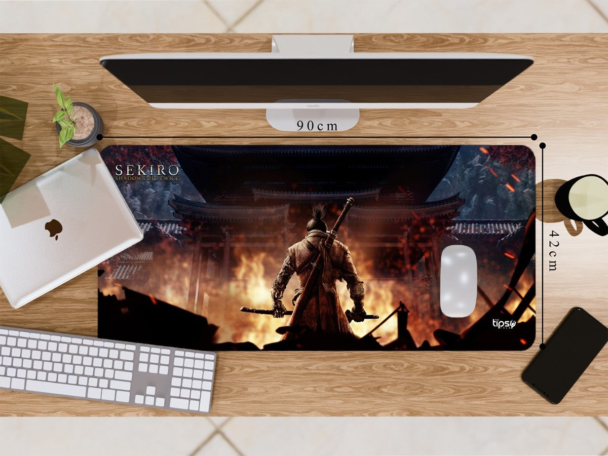 "SEKIRO - SHADOWS DIE TWICE" Gaming Mousepad Elevate Your Gaming Experience